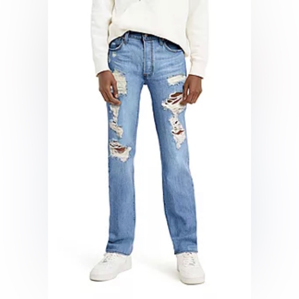 NEW Levi's Men's 501 Original Fit Straight Fit Jean 32x34‎